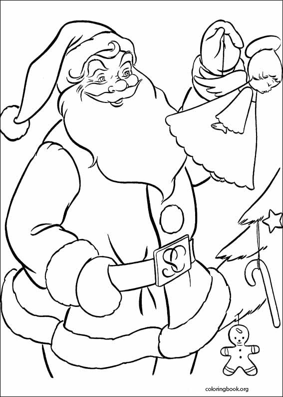 Christmas coloring page (071)
