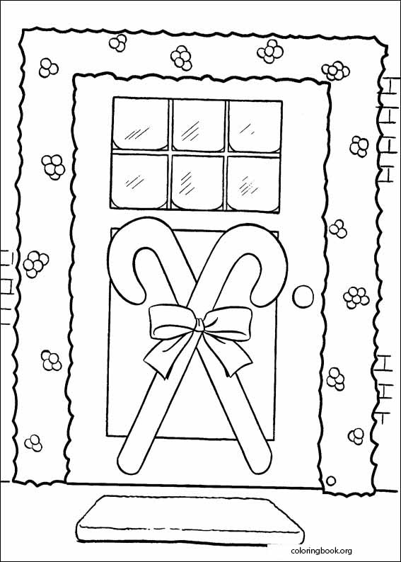 Christmas coloring page (080)