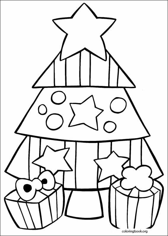 Christmas coloring page (081)
