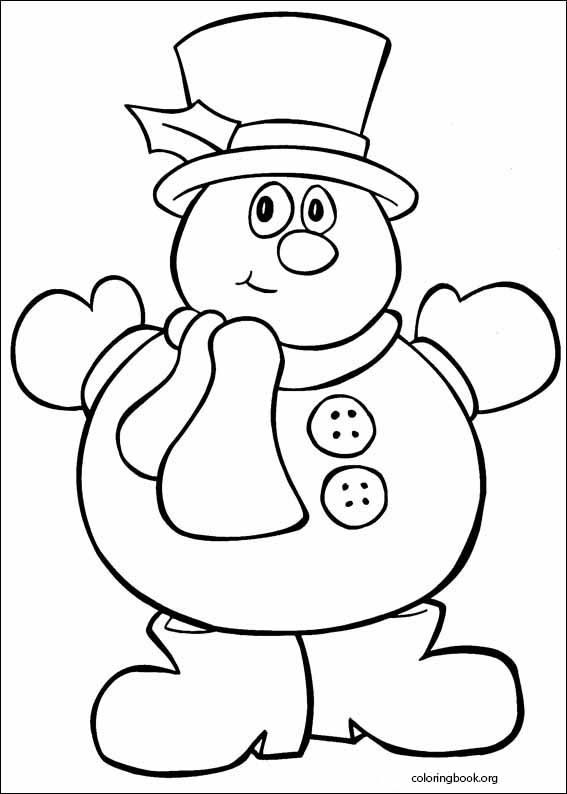 Christmas coloring page (086)