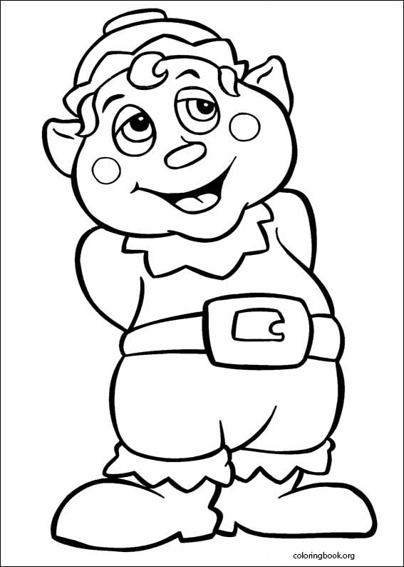 Christmas coloring page (091)