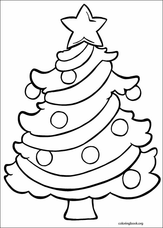Christmas coloring page (093)