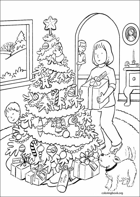 Christmas coloring page (145)