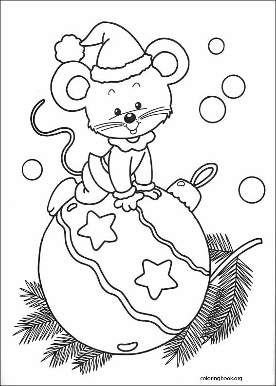 Christmas coloring page (192)