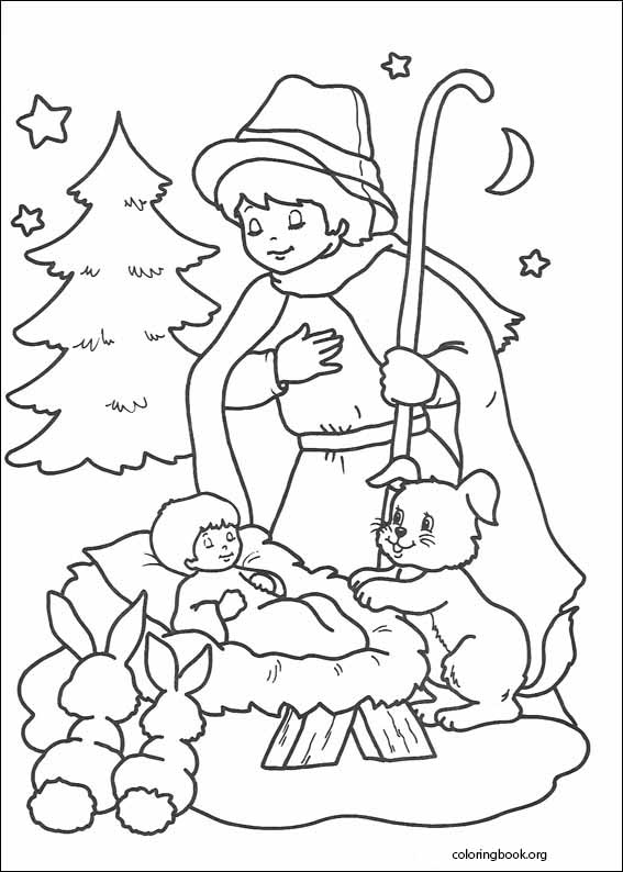 Christmas coloring page (200)