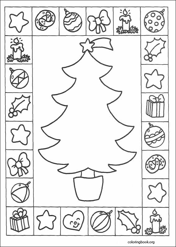 Christmas coloring page (205)