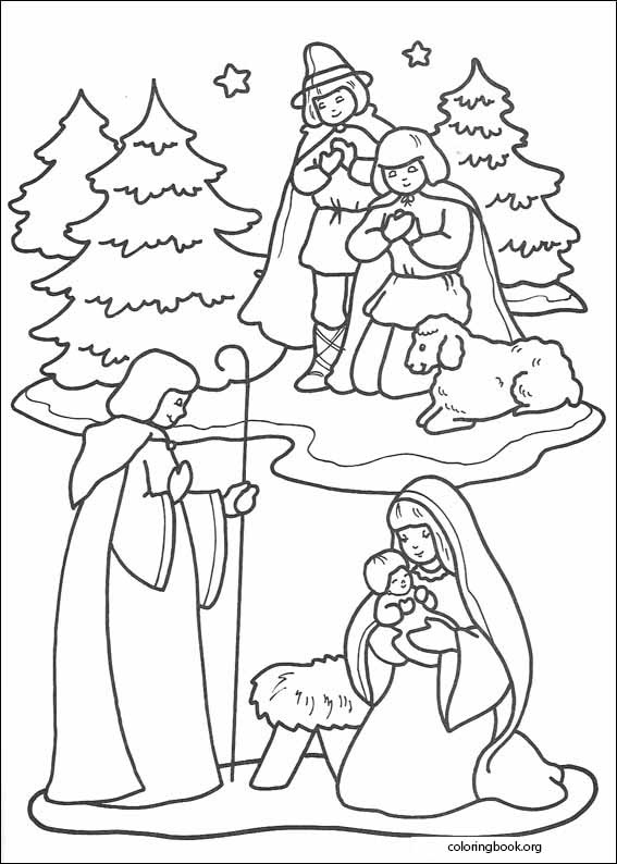 Christmas coloring page (214)