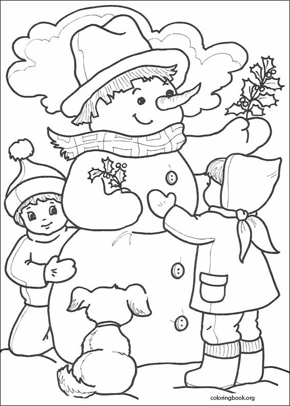 Christmas coloring page (218)