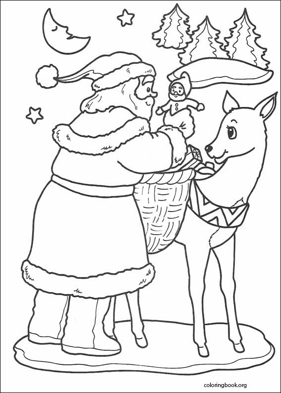 Christmas coloring page (228)