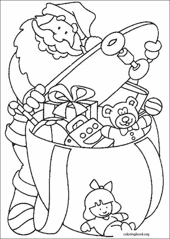 Christmas coloring page (231)