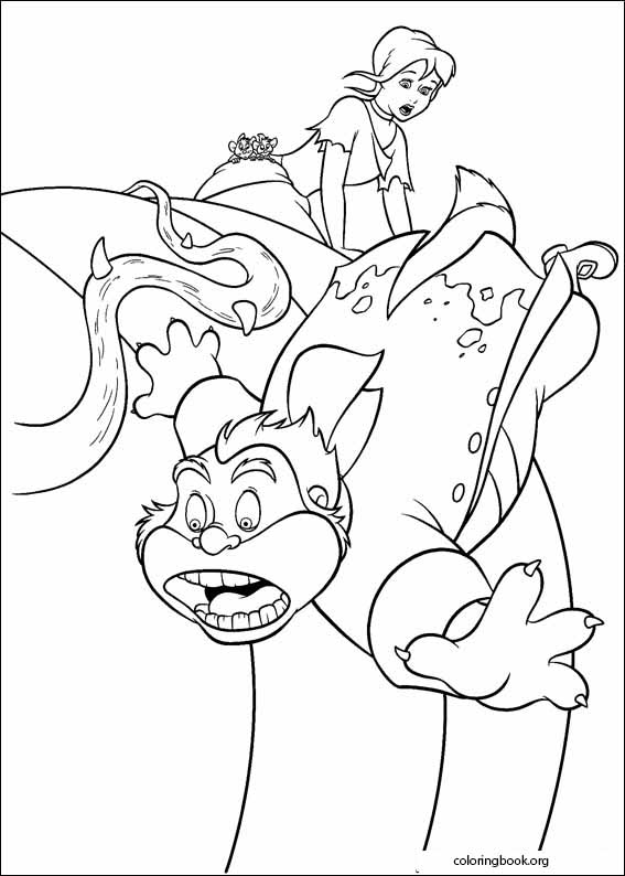 Cinderella coloring page (009)