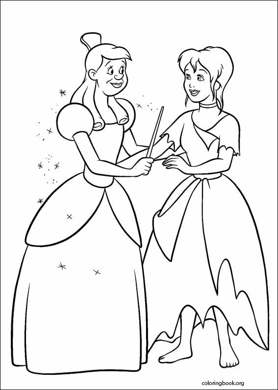 Cinderella coloring page (021)