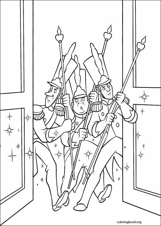 Cinderella coloring page (025)