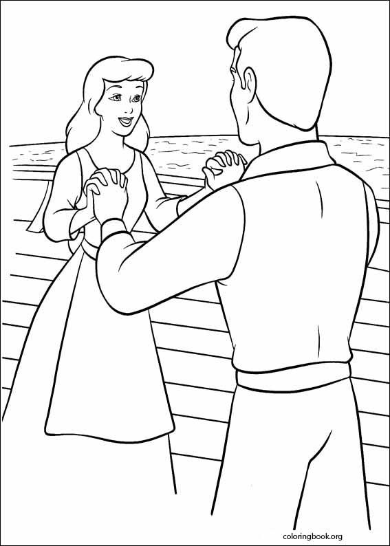 Cinderella coloring page (029)