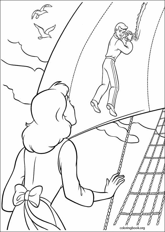 Cinderella coloring page (030)