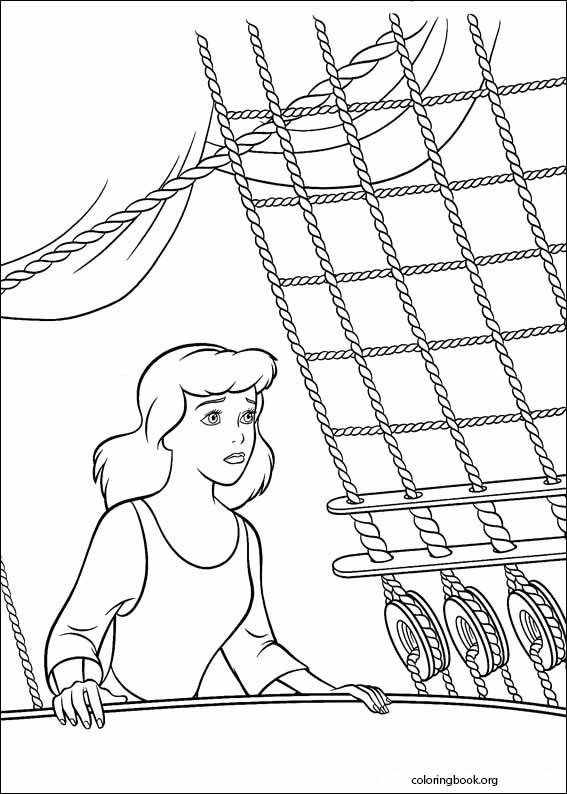 Cinderella coloring page (032)