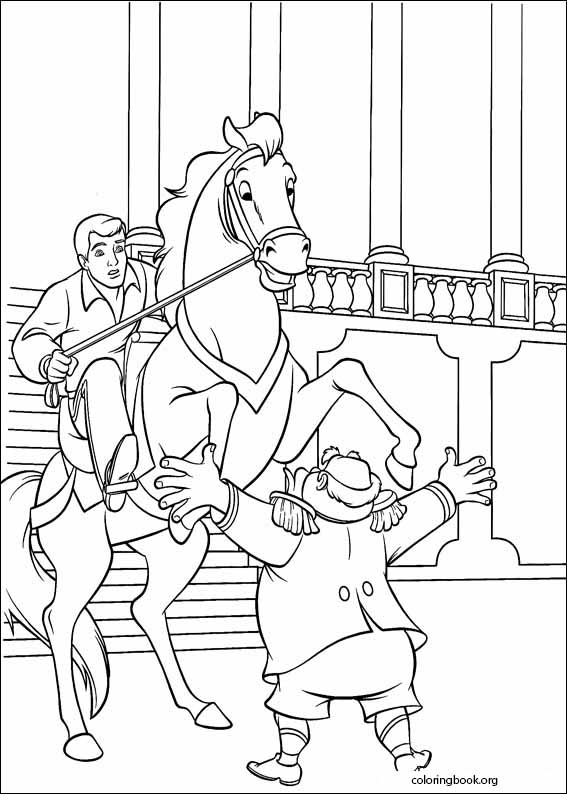Cinderella coloring page (033)