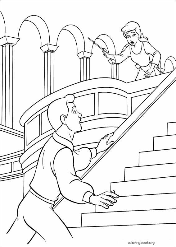 Cinderella coloring page (039)