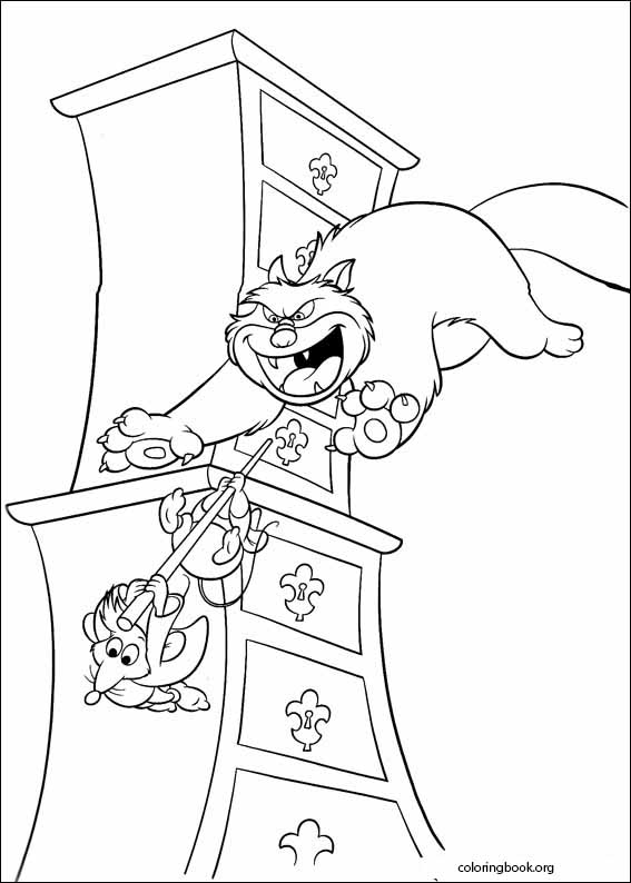 Cinderella coloring page (041)