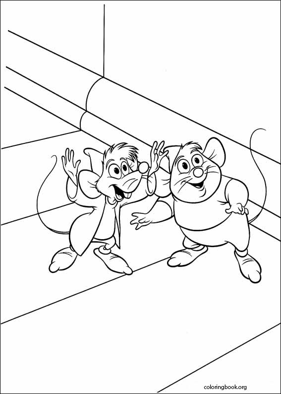 Cinderella coloring page (045)