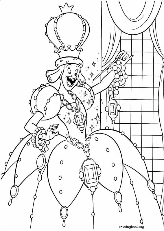 Cinderella coloring page (047)