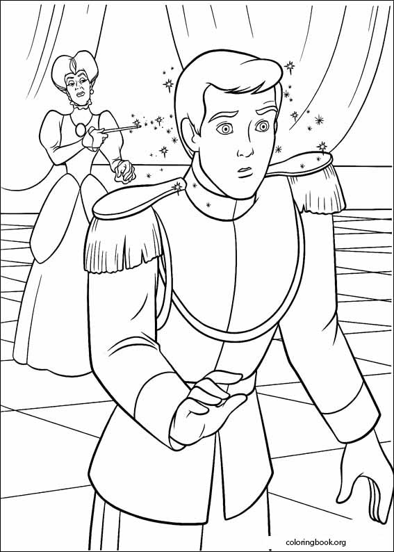 Cinderella coloring page (057)