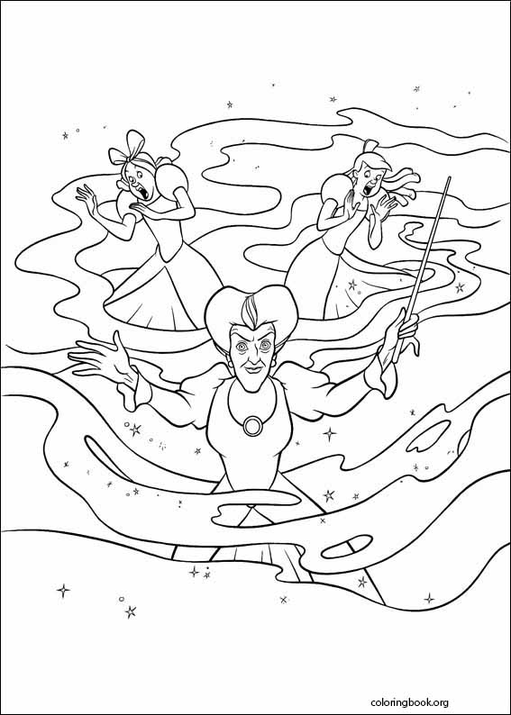 Cinderella coloring page (067)