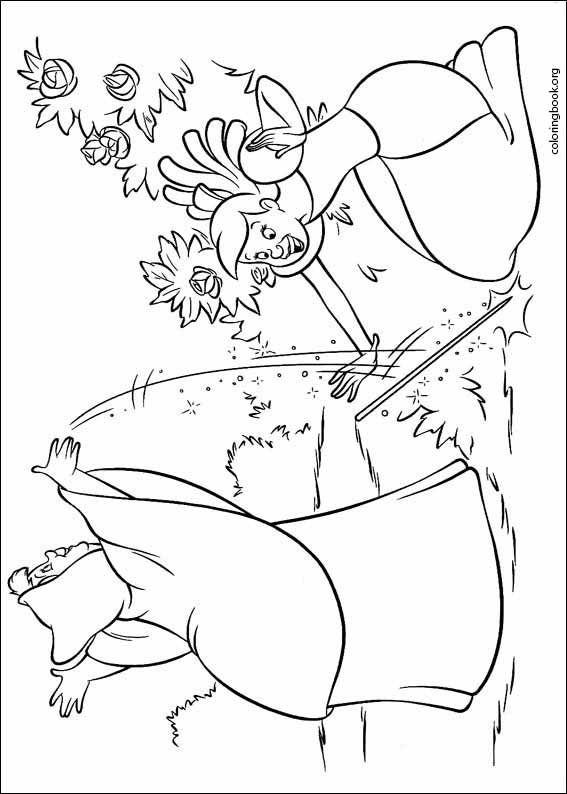 Cinderella coloring page (070)