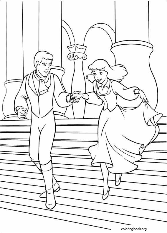 Cinderella coloring page (079)