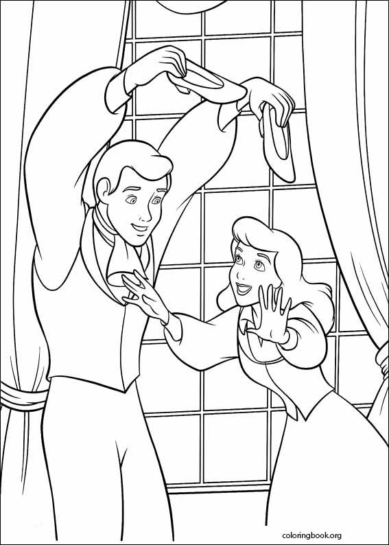 Cinderella coloring page (080)