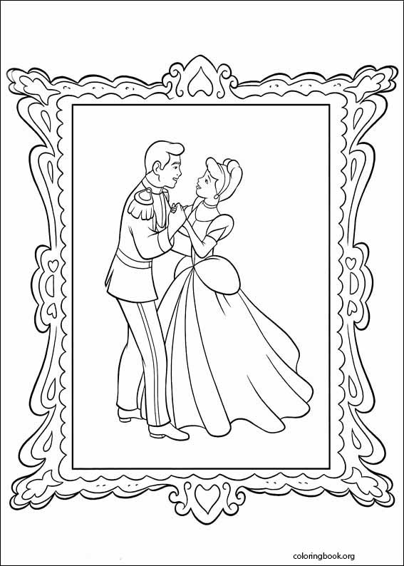 Cinderella coloring page (081)