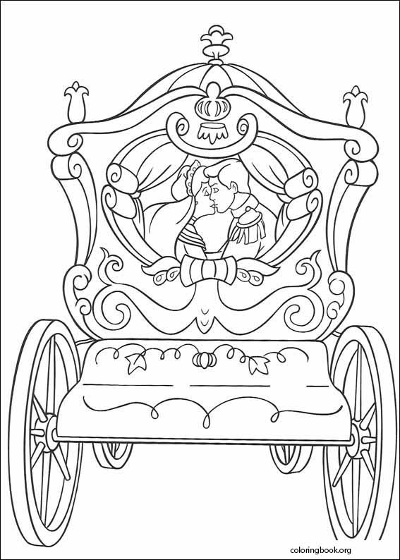 Cinderella coloring page (089)
