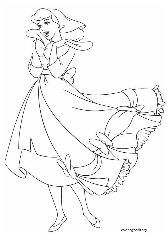 Cinderella coloring page (094)