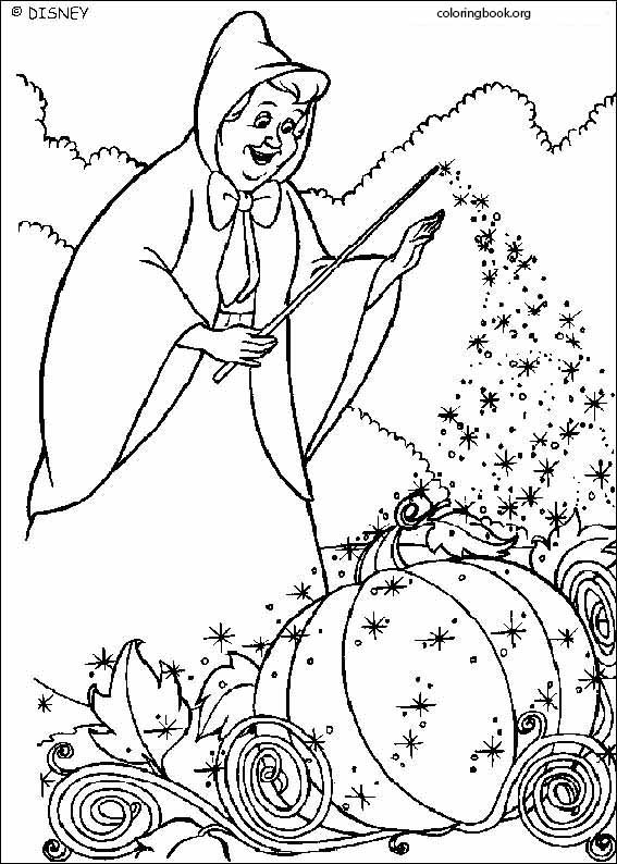 Cinderella coloring page (101)