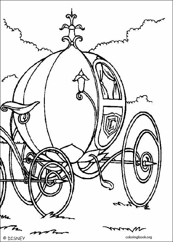Cinderella coloring page (102)
