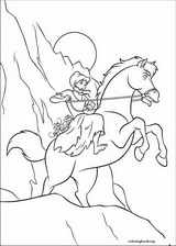 Cinderella coloring page (008)