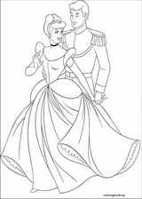 Cinderella coloring page (086)