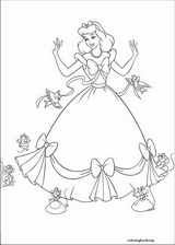 Cinderella coloring page (095)