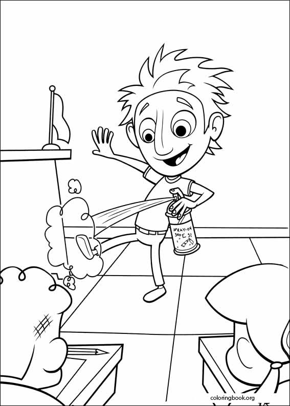Cloudy With A Chance Of Meatballs coloring page (007)