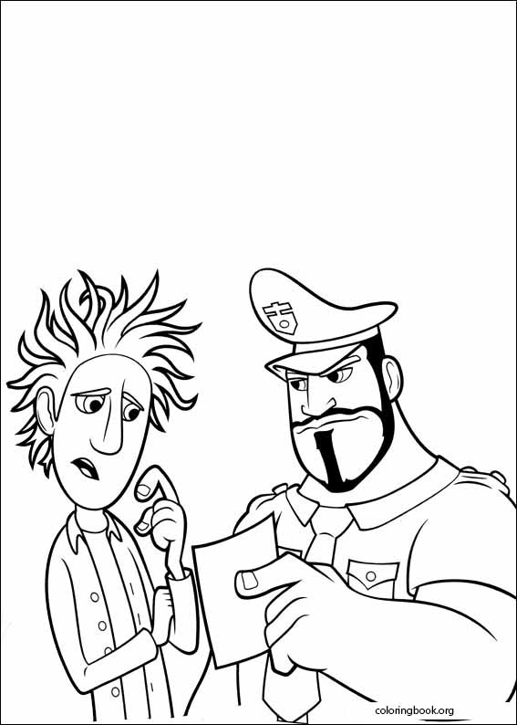 Cloudy With A Chance Of Meatballs coloring page (014)