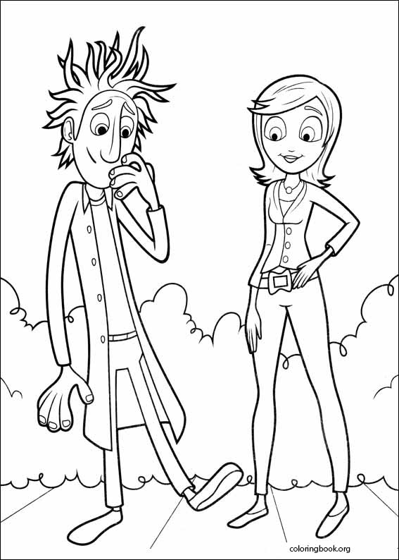 Cloudy With A Chance Of Meatballs coloring page (020)