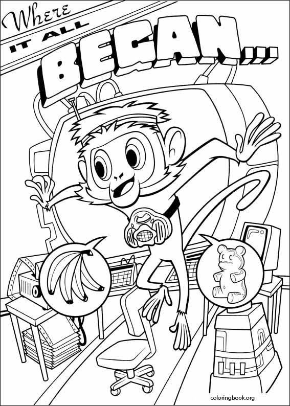 Cloudy With A Chance Of Meatballs coloring page (022)
