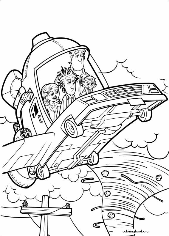 Cloudy With A Chance Of Meatballs coloring page (032)