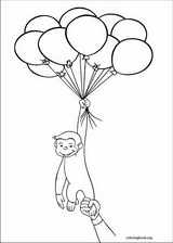 Curious George coloring page (040)