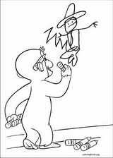 Curious George coloring page (050)