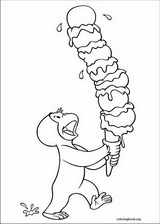 Curious George coloring page (051)