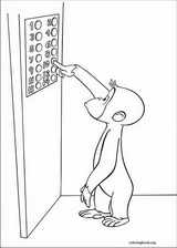 Curious George coloring page (052)