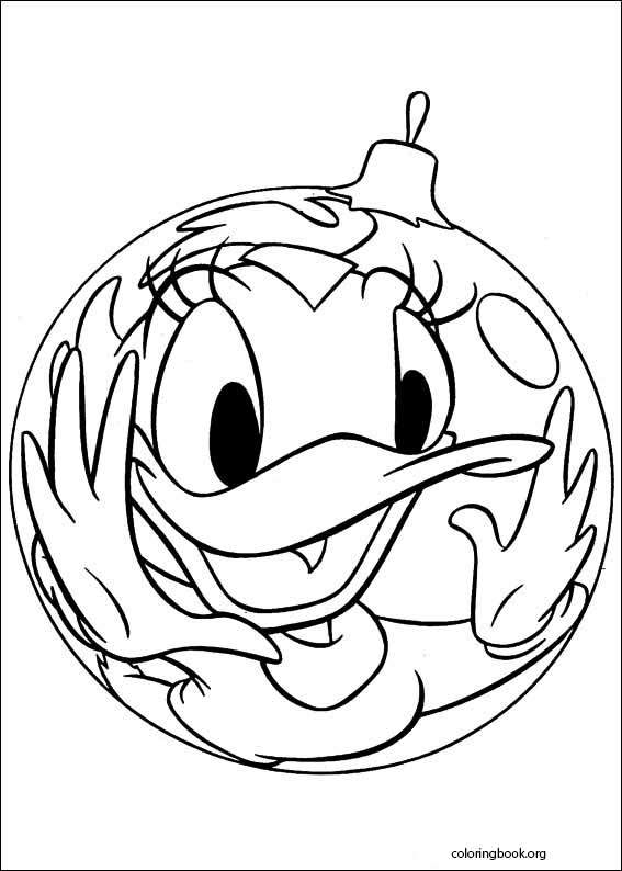 Daisy Duck coloring page (008)