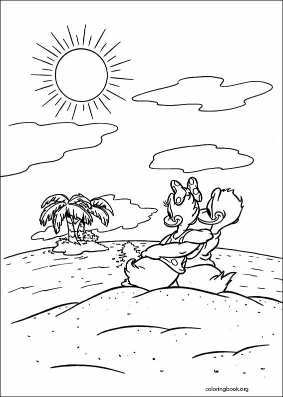 Daisy Duck coloring page (009)