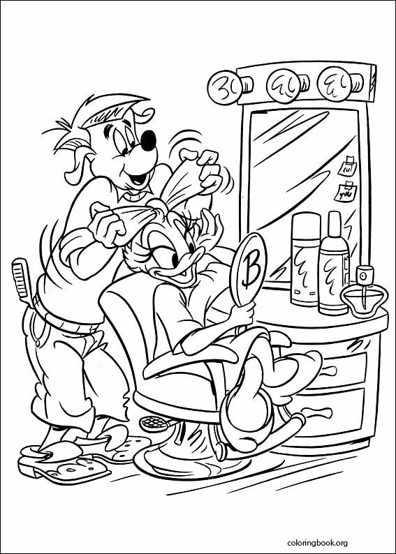 Daisy Duck coloring page (011)